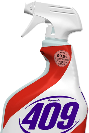 A bottle of 409 cleaning spray.